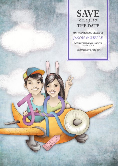 Save the Date for Jason & Ripple Wedding Lunch on 23 January 2010